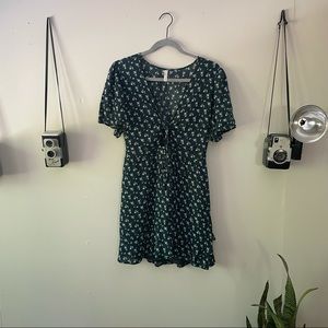 xhilaration front tie dress